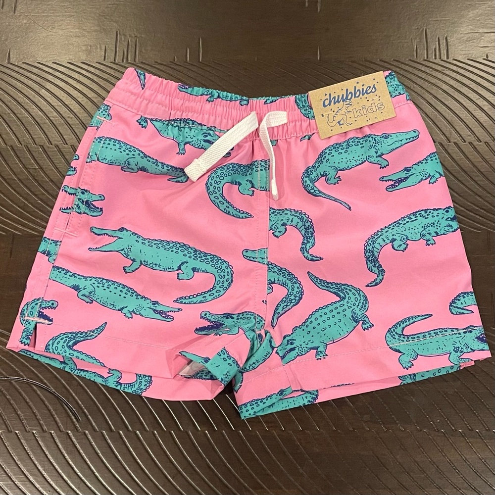 SOLD BRAND NEW!! Boys Chubbies Swim Trunks Size 2T - Picture 1 of 4